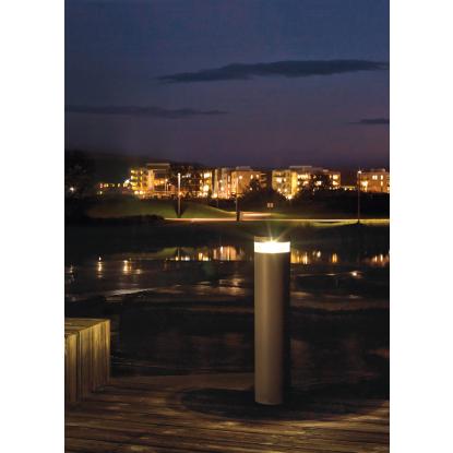 Norlys Stavanger LED pullert, stor, IP65, aluminium