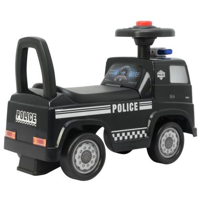 Mercedes Actros politi truck gåbil, sort