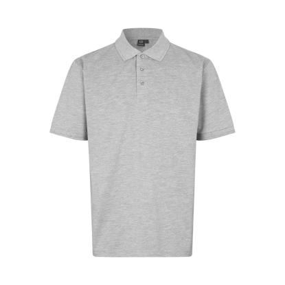 ID PRO Wear 0324 poloshirt uden lomme, grå melange