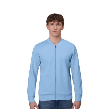 ID PRO Wear 0366 sweat cardigan, lys blå