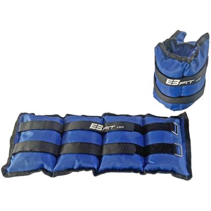 Viking Sports ankel/håndledsvægt, blå, 3 kg - 2 stk.