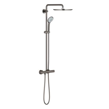GROHE Euphoria XXL brusesystem med termostat, håndbruser og 310 mm hovedbruser, hard graphite