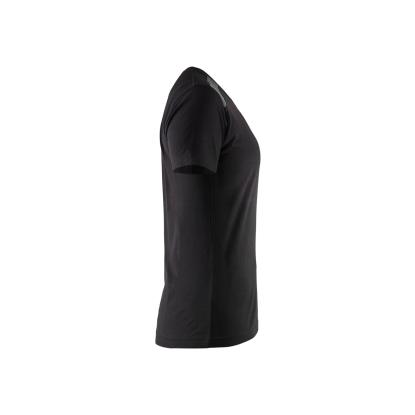 Blåkläder 3479 dame t-shirt, sort/mørk grå