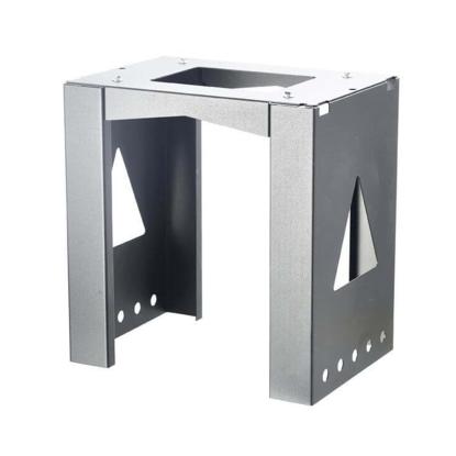 Allux 8002 monteringsfod til pakkepostkasser, galvaniseret