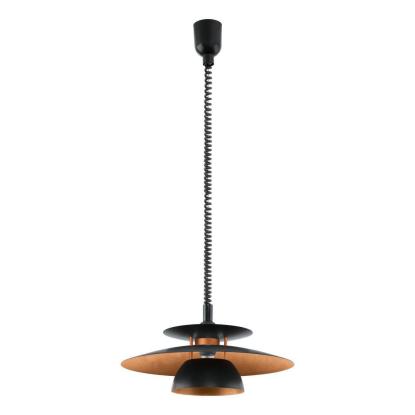 EGLO BRENDA pendel med hejs, Ø43 cm, E27, sort/kobber