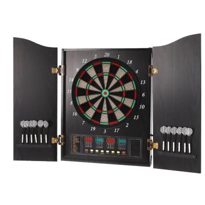 Stanlord Counter elektronisk dartskab med 12 pile, sort