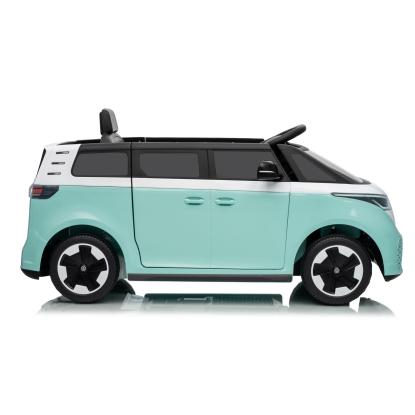VW ID Buzz elbil til børn, 24V, lyseblå