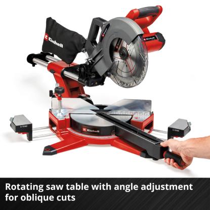 Einhell TE-SM 36/10 L Li-Solo akku kap-/geringssav med udtræk, uden batteri og lader