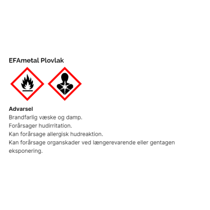 EFAmetal plovlak, blå - 0,75 liter