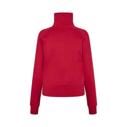 ID 0624 sweat cardigan, dame, rød