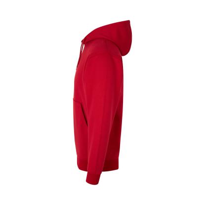 ID 0660 Soft hættetrøje med kængurulomme, unisex, rød