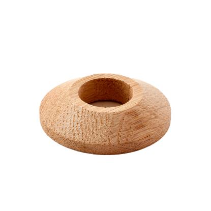 Moland roset, ubehandlet eg, 22 mm rør, udvendig Ø56 mm