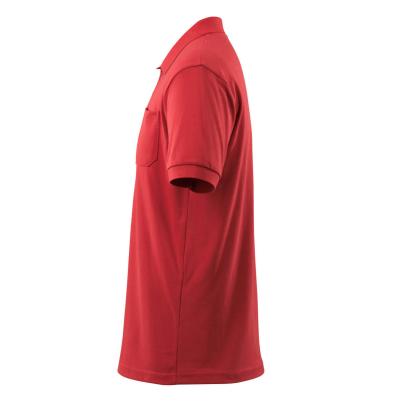 MASCOT CROSSOVER Orgon poloshirt med brystlomme, rød