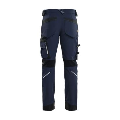 Blåkläder 1989 håndværker buks 4-vejs stretch x1900, mørk marineblå/sort