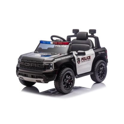 Ford Ranger Wildtrack 707 politibil med blink til børn, 2 x 12V