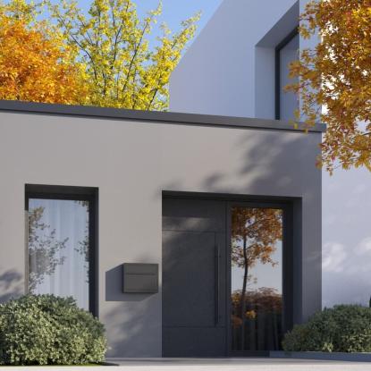 Bravios Elegance postkasse, sort
