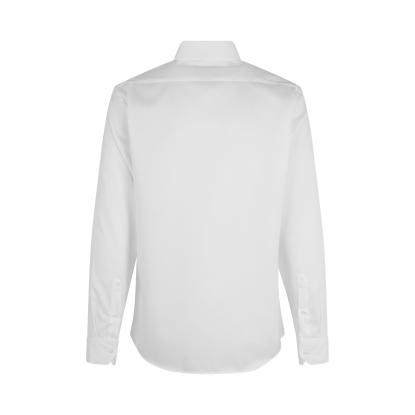 Seven Seas SS8 Fine Twill skjorte, modern, hvid