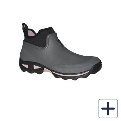 Rouchette ankelstøvle, gummi/neopren, grå