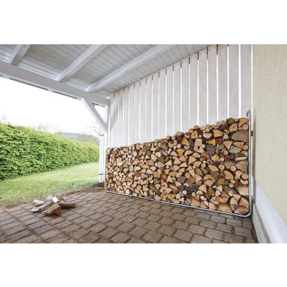 Wolfcraft XXL brændestativ, 1,6 m³, justerbart, 324,1 x 146 x 25,6 cm