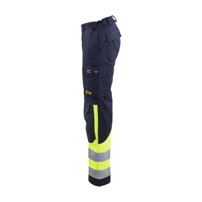 Blåkläder 7188 dame multinorm buks inherent, marineblå/hi-vis gul