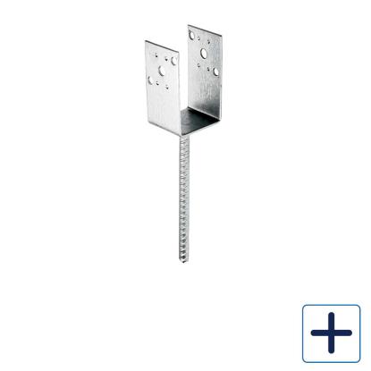 SIMA stolpebærer type U, varmforzinket