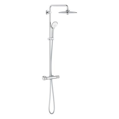 GROHE Euphoria brusesystem med termostat, håndbruser og 260 mm hovedbruser, krom