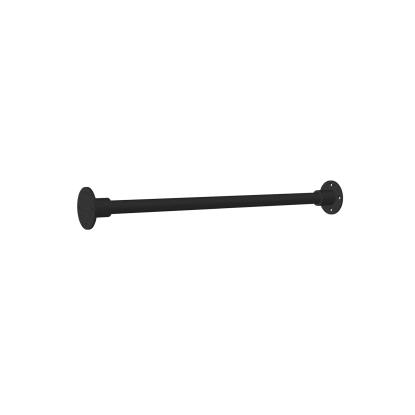 PLUS Outdoor fitness model 2 med sorte beslag, sort/fyr, 138 x 210 x 220 cm