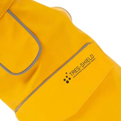 Trespaws SEADOG regnjakke til hunde, gul