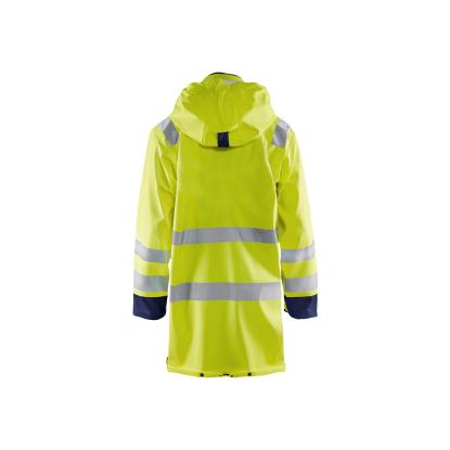 Blåkläder 4326 high vis regnjakke level 3, hi-vis gul/marineblå