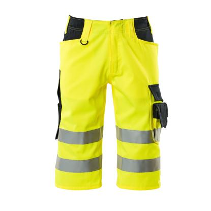 MASCOT SAFE SUPREME Luton arbejdsshorts, hi-vis gul/mørk marine