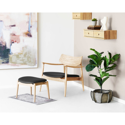 Havana dørmåtte, råhvid/beige/støvet blå, 80 x 50 cm