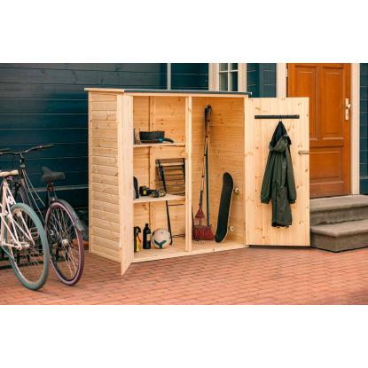 Upyard redskabsskur, ubehandlet - 1,05 m²
