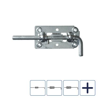 PN Beslag skudrigle, varmforzinket