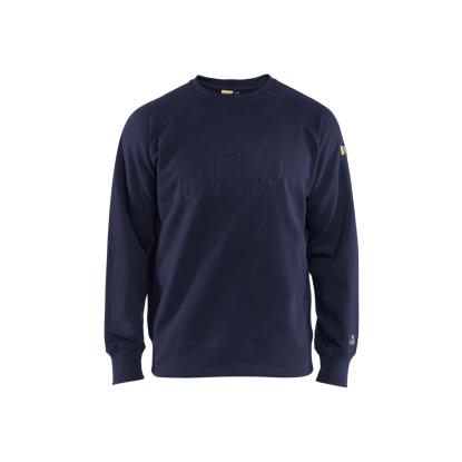 Blåkläder 3477 flammehæmmende sweatshirt inherent, marineblå