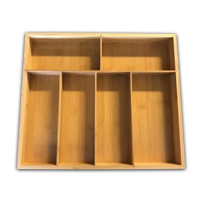 Nortiq inddeler i bambus, 31 x 36 x 5 cm