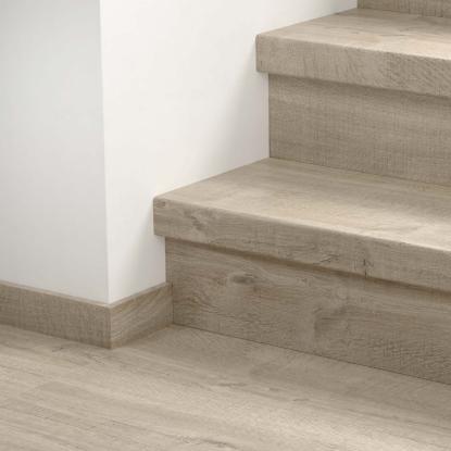 Pergo vinyl trappeafdækning/trappeforkantsprofil, Seaside Oak, 1484 x 146 x 62 mm