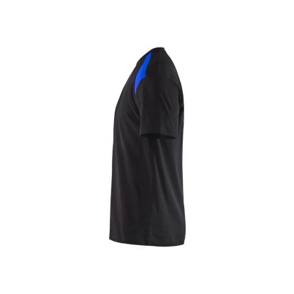 Blåkläder 3379 t-shirt, sort/koboltblå