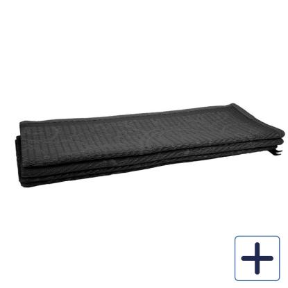 Travellife Comfort måtte, sort - 250 cm bredt
