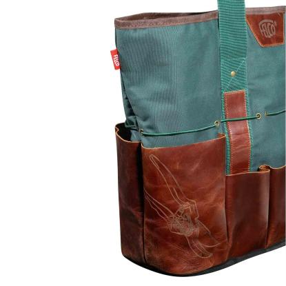 FELCO 481 havetaske, canvas, grøn