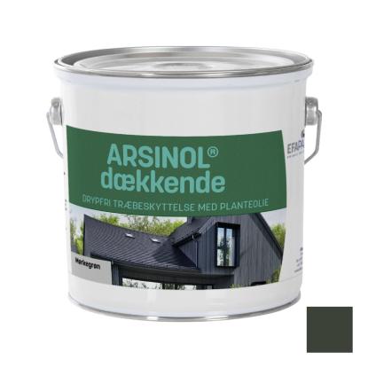 Arsinol® dækkende træbeskyttelse, mørkegrøn - 2,5 liter
