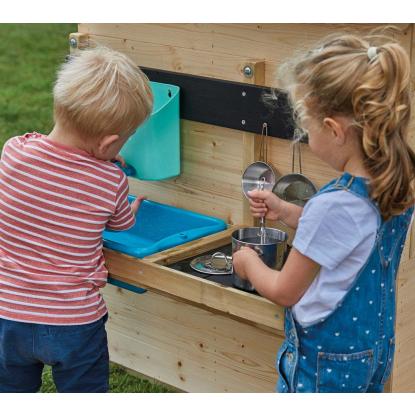 TP Toys Deluxe ophængt mudderkøkken, træ, 56 x 81 x 36 cm