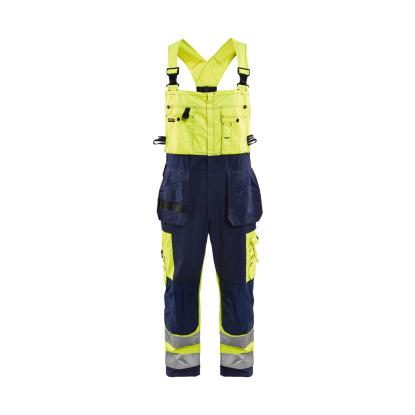 Blåkläder 2603 high vis overall, hi-vis gul/marineblå