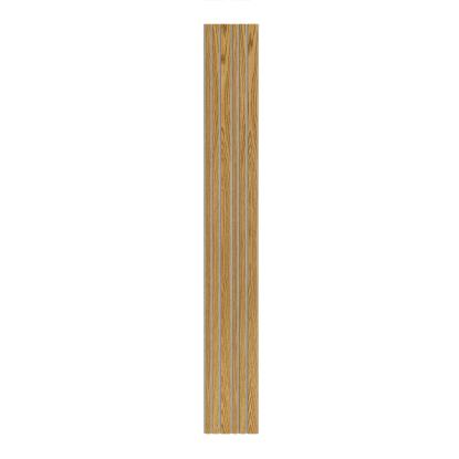 I-Wood Basic Mixed akustikpanel, brun olieret, beige filt og lys kerne, egefiner, 16 x 300 mm 