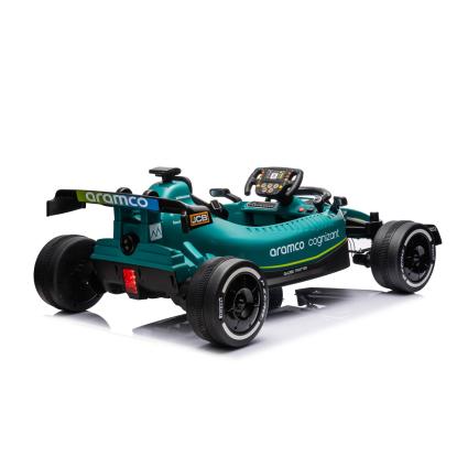 Aston Martin F1 elbil til børn, 4 x 24V, grøn