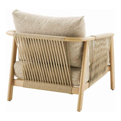 Fargo loungesæt med hynder, aluminium, taupe