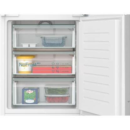 Siemens iQ300 integrerbart kølefryseskab KI96NVFD0, 215 + 75 liter