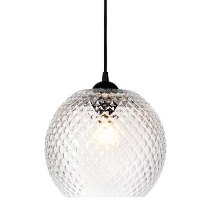 Halo Design Nobb Ball pendel, Ø22 cm, E27, klart glas