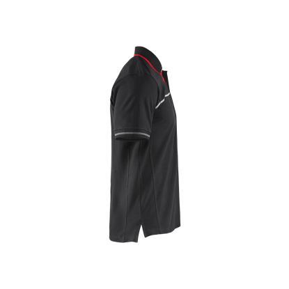Blåkläder 3389 poloshirt, sort/rød