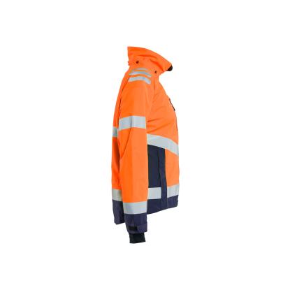 Blåkläder 4761 dame high vis skaljakke, hi-vis orange/marineblå