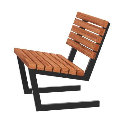 PLUS Siesta Living stol, gyldenbrun/fyr, 75 cm